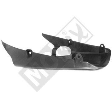 Onderspoiler / sideskirt Peugeot Tweet zwart
