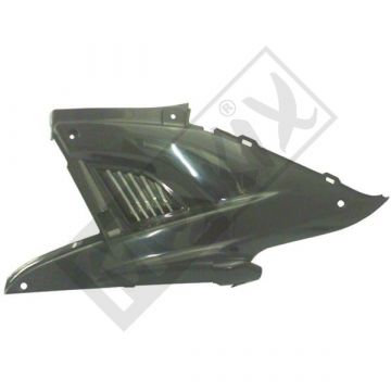 Treeplankscherm Yamaha Aerox links zwart MKX