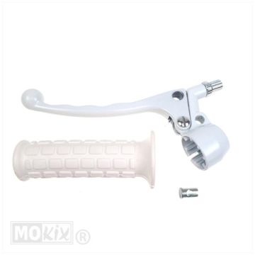 Remhendel met handvat Tomos A3/A35 compleet wit Tuning