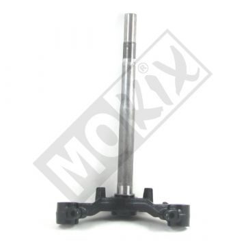 Kroonstuk/T-stuk voorvork Yamaha Aerox/MBK Nitro 2003 -> nieuw type balhoofd 30mm
