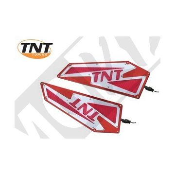Treeplaatset TNT +LED step rood