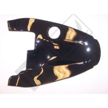 Underseat / beschermplaat onder Yamaha Bw's <2004 zwart Mtkt