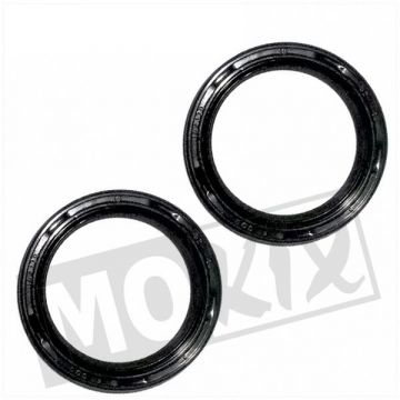 Keerringen set voorvork Derbi 40x52x10/10.5 2 stuks