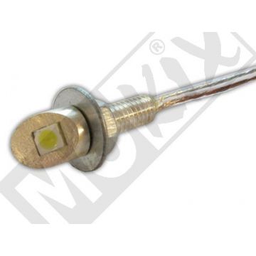 Lamp LED 12V 3mm opbouw/inbouw Elec