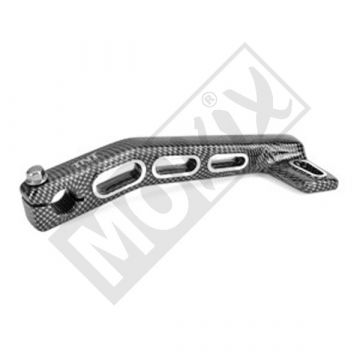 Kickstart pedaal Piaggio Typhoon / NRG / Gilera DNA / Runner light carbon look Supetec