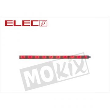 Lamp LED kleefstrip 25mm rood