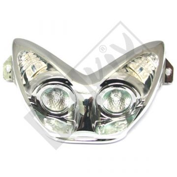 Koplamp led-knipperlicht Yamaha Aerox/MBK Nitro chroom