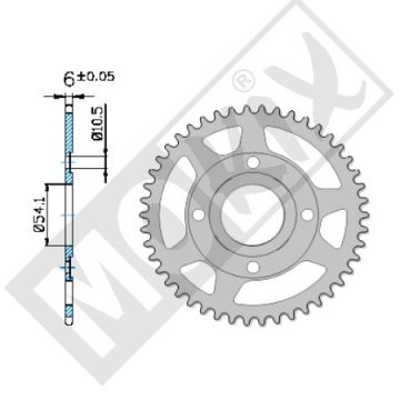 AKW YAMAHA TZR               58t