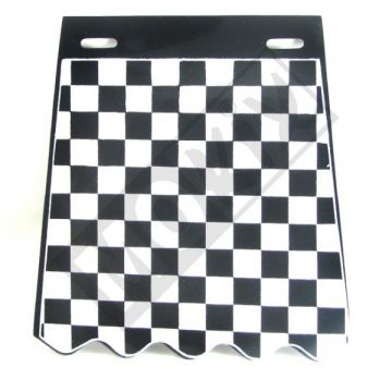 Spatlap universeel racing flag (oldtimer)140x240mm