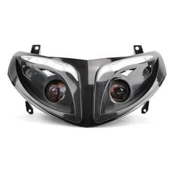 Koplamp led + knipperlicht Peugeot Speedfight 2 zwart