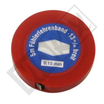 VOELER BAND ROL 5m/13mm   0.15mm