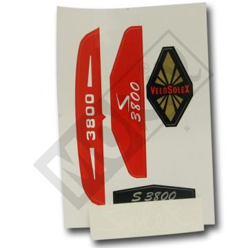 STICKERSET SOLEX 3800