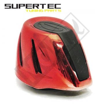 Powerfilter/luchtfilter open ovale vorm rood 28mm aansluiting carburateur