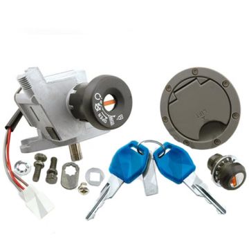 Contactslot set compleet met tankdop/buddyvergrendeling Yamaha Aerox/MBK Nitro 2002-2016