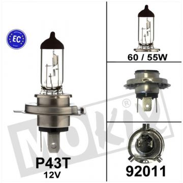Lamp H4 P43t 12V 60/55W