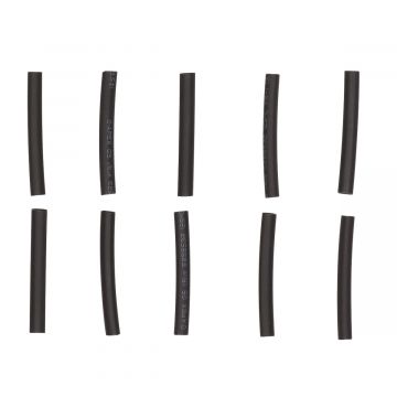Krimpkous 3.5mm x 40mm zwart (10 stuks)