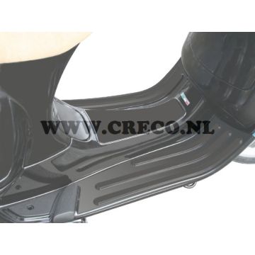 Treeplank rubber set  Vespa LX/LXV/S 50-125-150 zwart 65712645 origineel