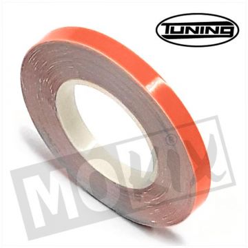 Wiel reflectie tape 7mmx9m neon oranje