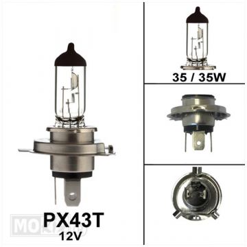 Lamp 12V PX43T 35/35W HS1 CE-keur Bollard