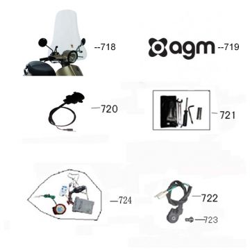 Accessoires AGM Swan