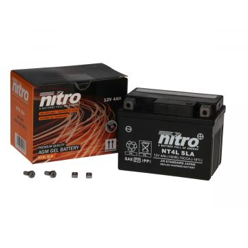 Batterie NT4L SLA Gel 12 Volt 4 Ah Nitro