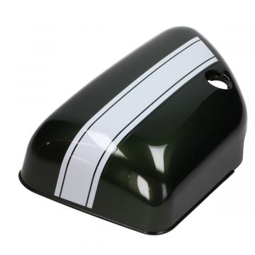 Accukap links AGM Caferacer groen origineel