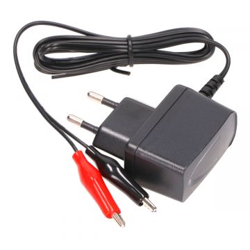 Acculader/druppellader 12V 0,5A universeel geschikt voor lood/zuur- en gel accu&#039;s