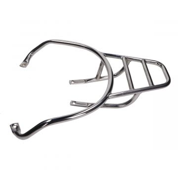 Achterdrager Peugeot Django chroom
