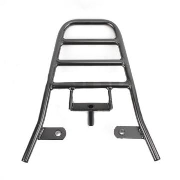 Achterdrager Peugeot V-Clic/Turbho CS glanszwart