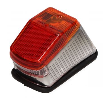 Achterlicht Kreidler oud type origineel rood / chroom