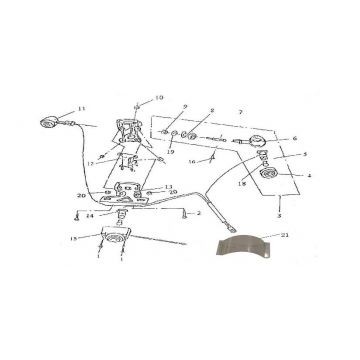 Achterlicht Turbho RG50 125