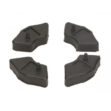 Achterwielrubber Yamaha FS1/DX 4 stuks