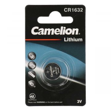 Batterij knoop plat Camelion CR1632 lithium