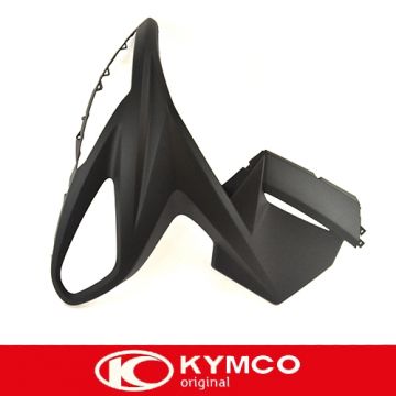 Beenschild (binnen) onder Kymco Super 8 rechts mat zwart origineel