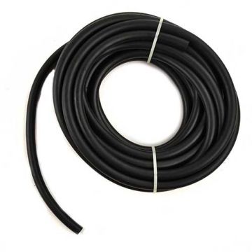 Benzineslang rubber zwart 6x10mm 10 meter