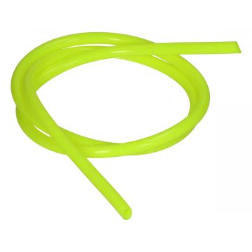Benzineslang 5x8mm 100cm PVC geel