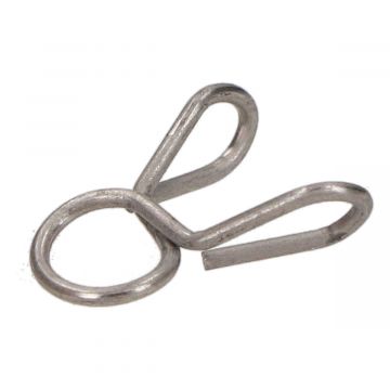 Benzineslang klem Mickey clip enkel 4.5mm