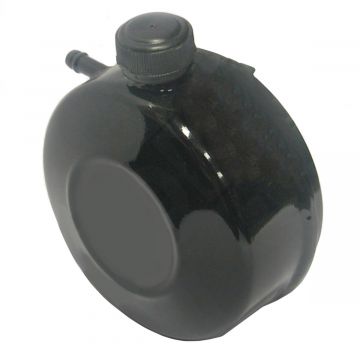 BENZINETANK SOLEX COMPLEET STAAL  ZWART