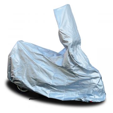 Beschermhoes/scooterhoes 10/12 inch wielen met hoog windscherm PVC 190 lengte x65 breedte x200cm hoogte
