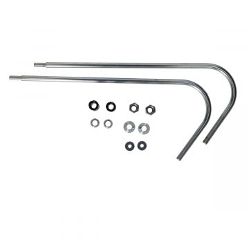 Bevestigingsset windscherm hoog Vespa ET2/ET4/Piaggio Liberty origineel 494596