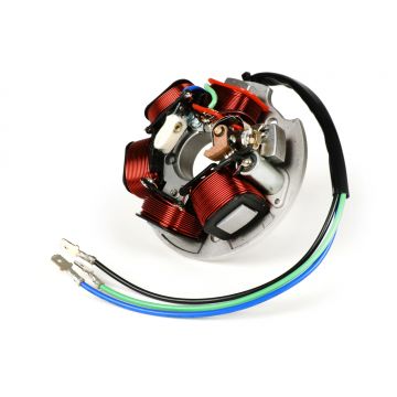 Ontsteking BGM originele grondplaat ontsteking (contactpuntontsteking,3 kabels,12V) Vespa 50 N (D),50 L (D),50 R (D),50 Special (V5A2T (D),V5B3T (D)),50 RVS (D),50S,50 SR,90 RVS,PV 125 (VMA1T)