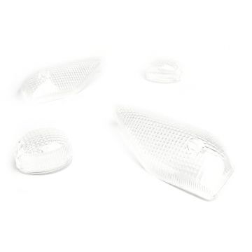Knipperlichtglazen BGM STYLE set van 4 MBK Nitro (YQ50/L,2-takt),Yamaha Aerox (YQ50/L,2-takt) (1999->) wit