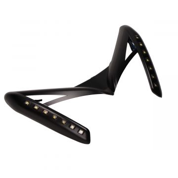 Booskijker met dagrijverlichting Yamaha Aerox vanaf 2013 CE mat zwart