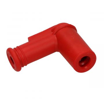 Bougiedop Champion PRO5U groot gat silicone-rubber rood haaks