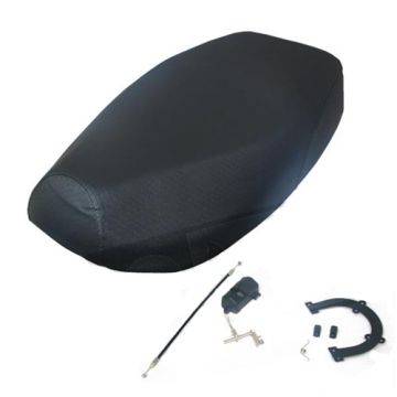 Buddyseat (compleet) China/Retro Classic Lx zwart