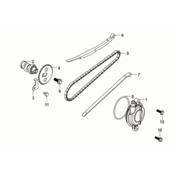 Cam Shaft Sym Mio 50I E5