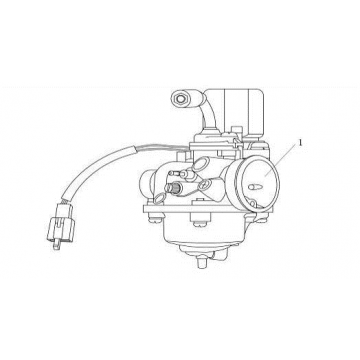Carburateur China Venom wit