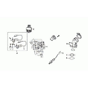 Carburateur Sym Orbit III Black