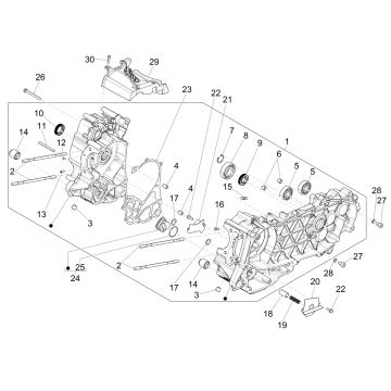 Carter Piaggio Medley 125 IE ABS Euro 4 2016-2019