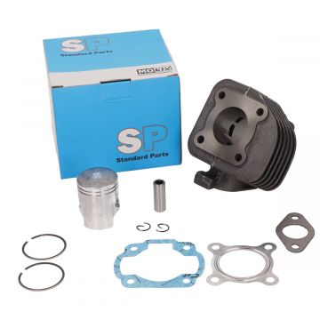 Cilinder 50cc 40mm Euro 2 CPI motorblok Aragon/Formula/Freaky/Hussar/Oliver/Popcorn/Generic Cracker/Xqr/Ideo/Keeway Easy/Flash/Focus/Hacker/Hurricane/RY6-8/Swan/Venus/Sachs SX1/Speed-Force-Jet/Mambo